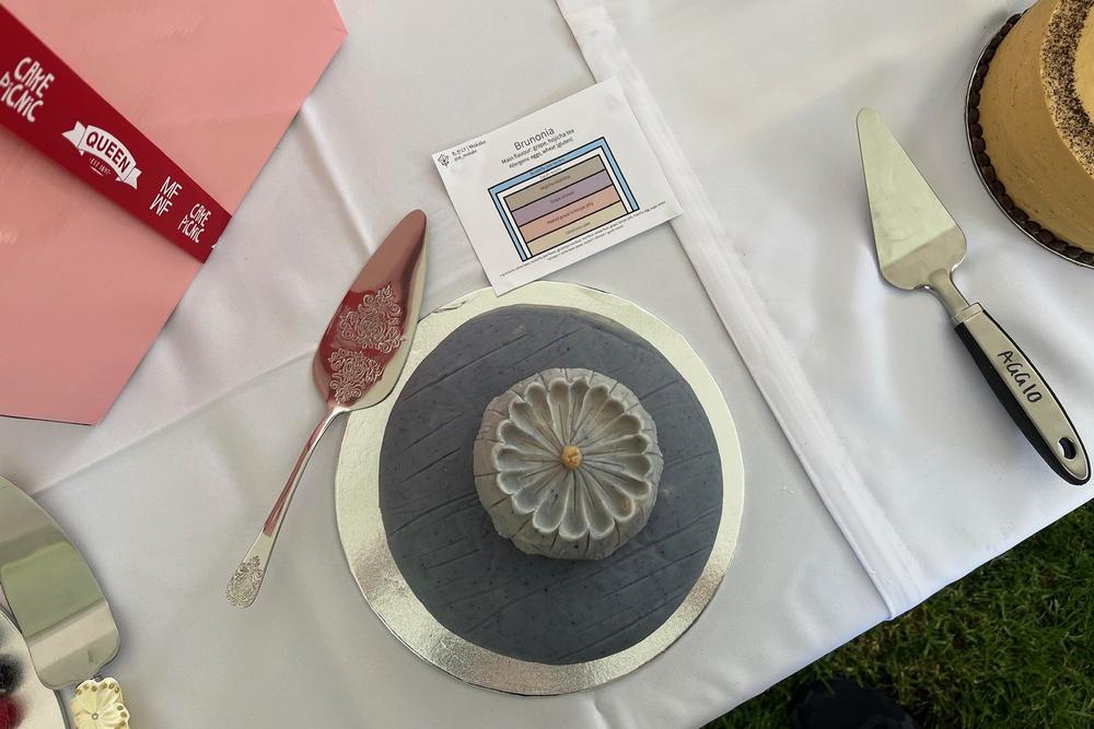 mokake: a decorated competition cake